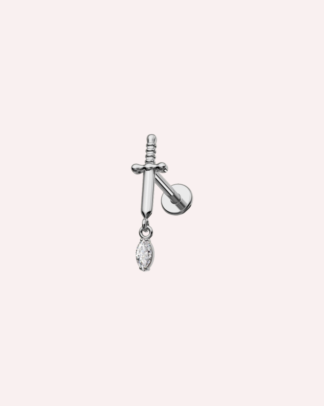 Piercing Daga titanio