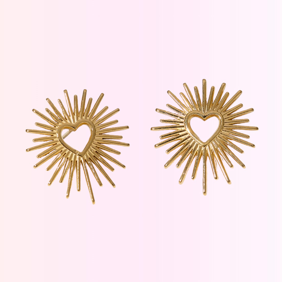 Studs corazón