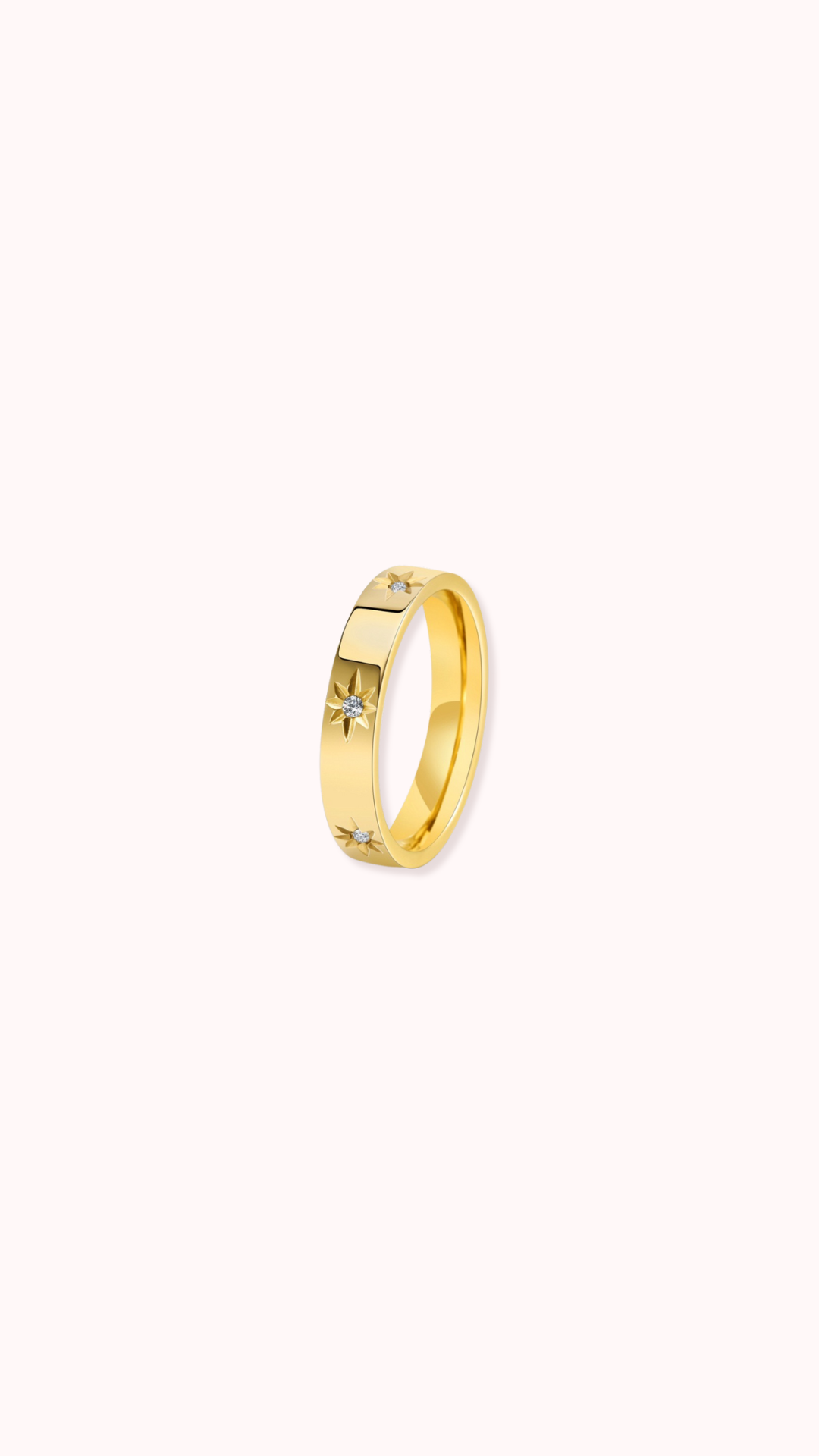 Anillo diamantado