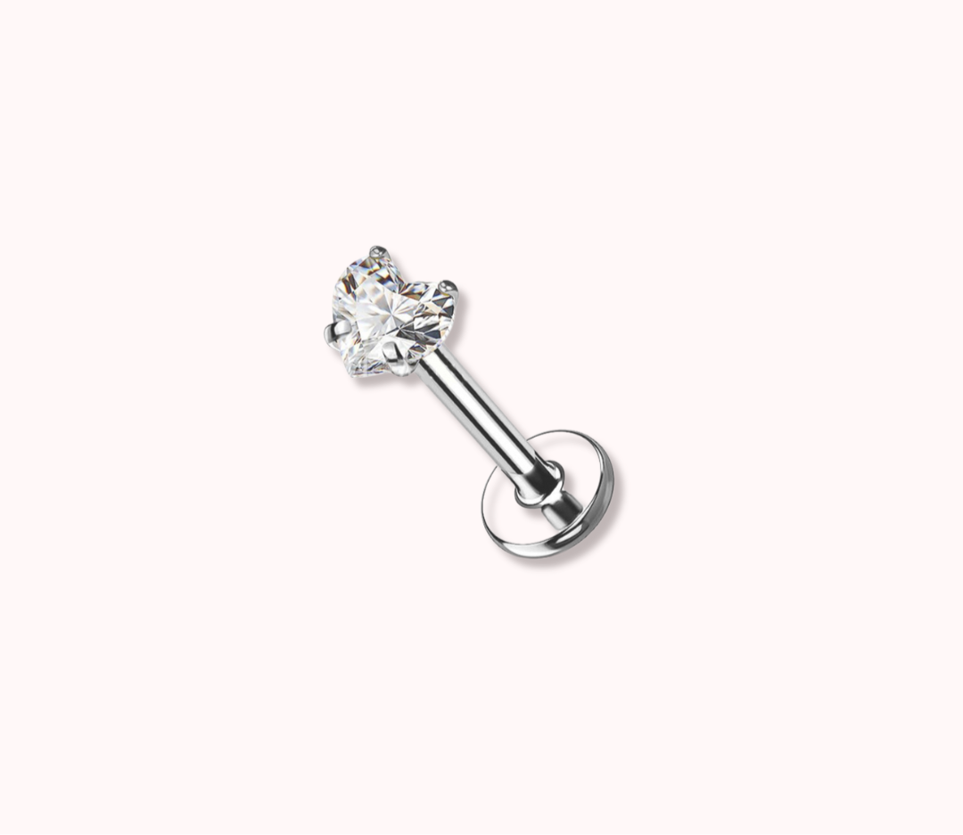 Piercing Titanio Corazón