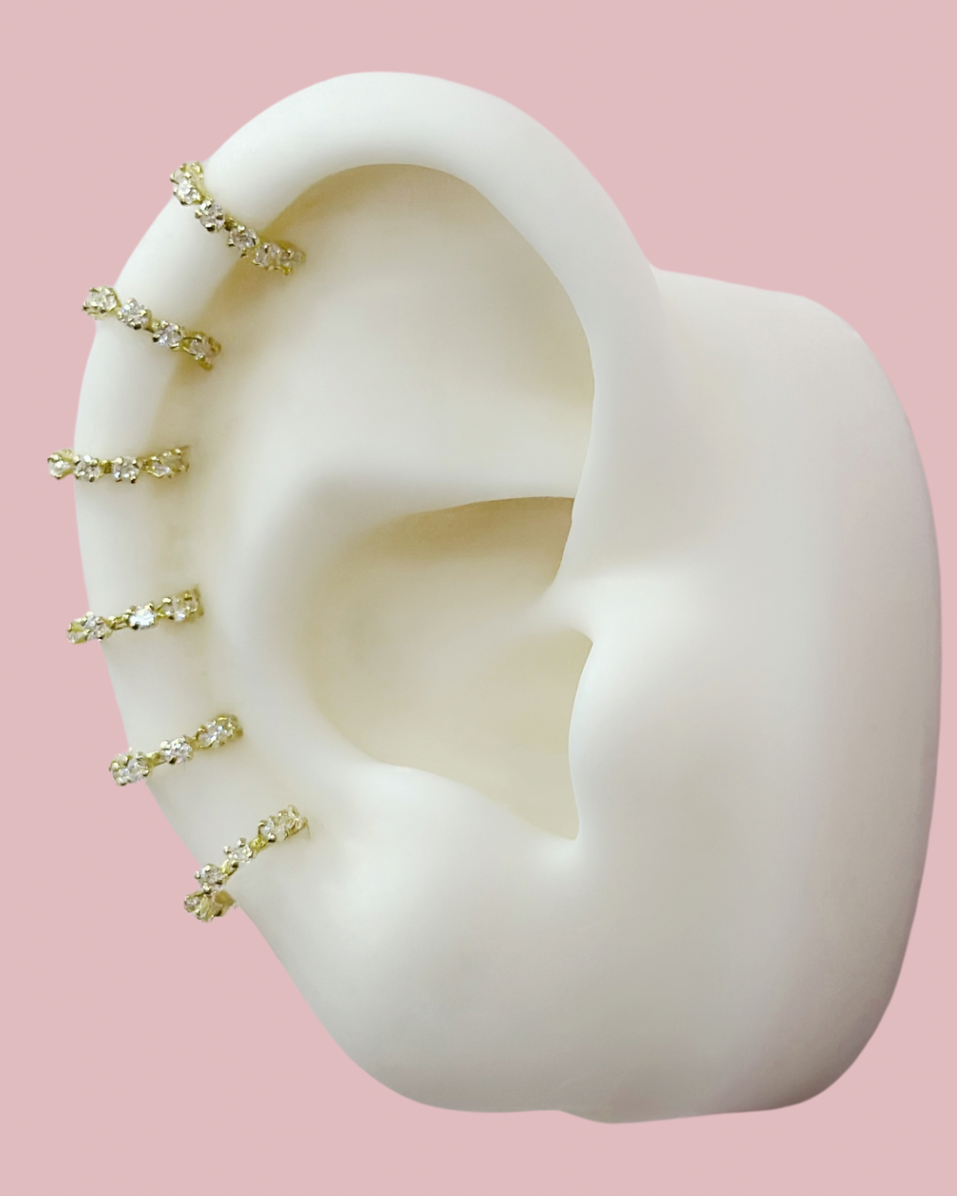 Media Huggie con piedras