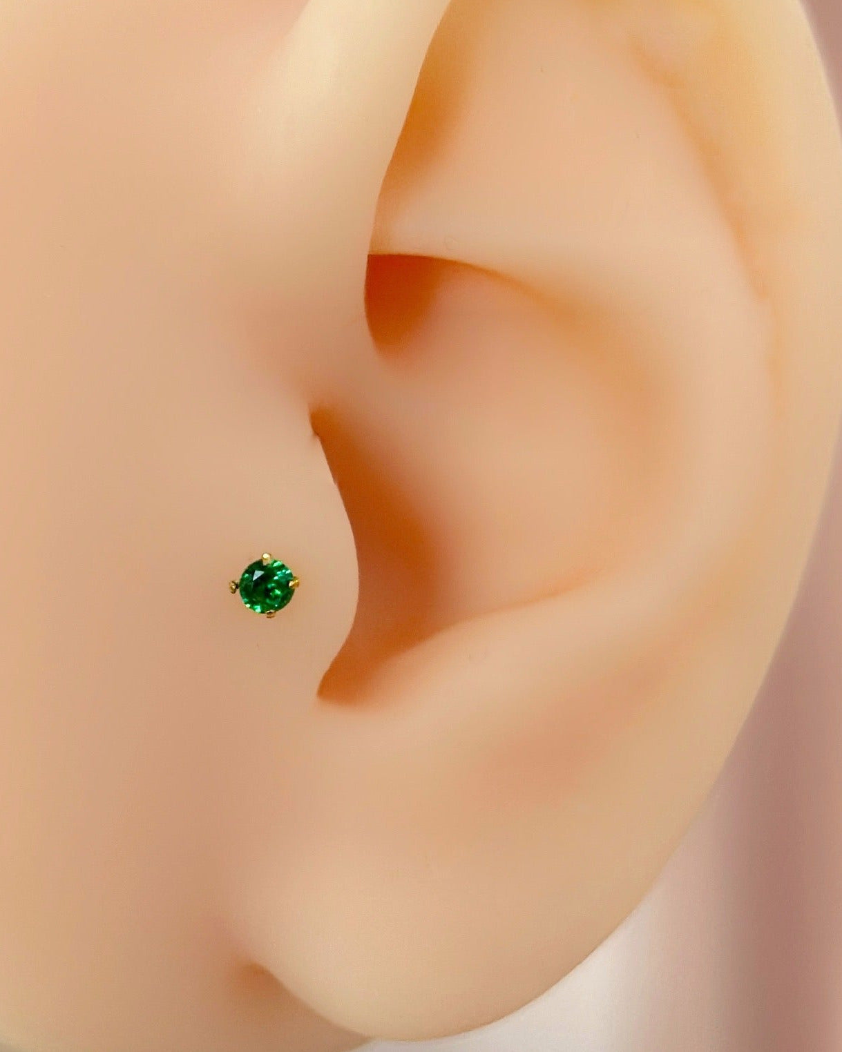 Piercing Recto Verde