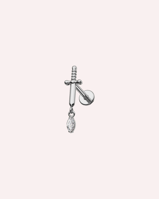 Piercing Daga titanio