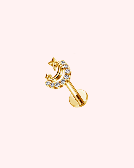 Piercing Titanio Luna