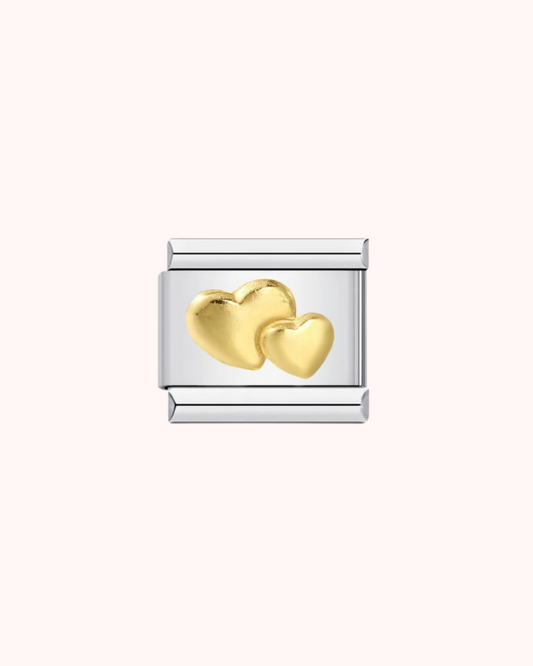 Charm italiano corazones