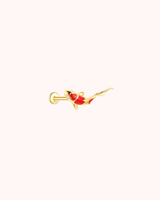 Piercing pez koi