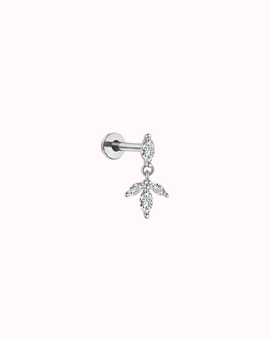 Piercing Titanio Corona colgante