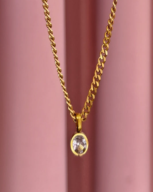 Cadena con brillo