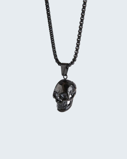 Black Skull necklace