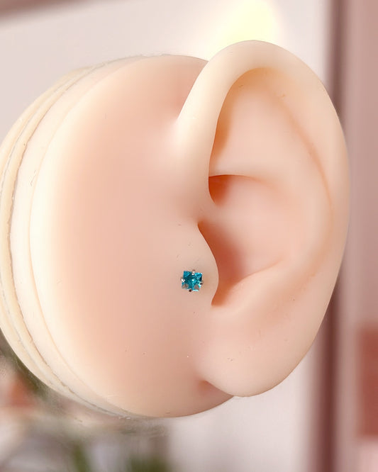 Piercing Turquesa